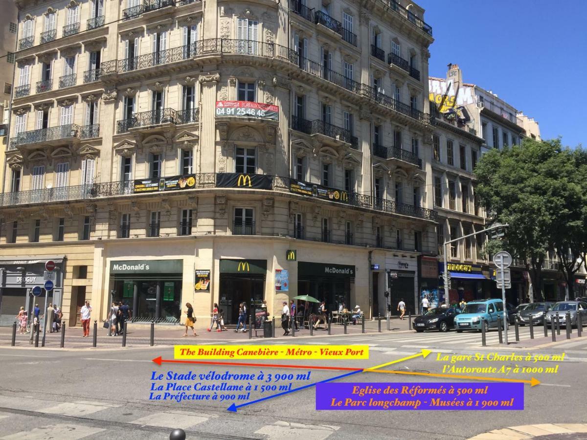 The Building Canebiere Marseilles Exterior foto