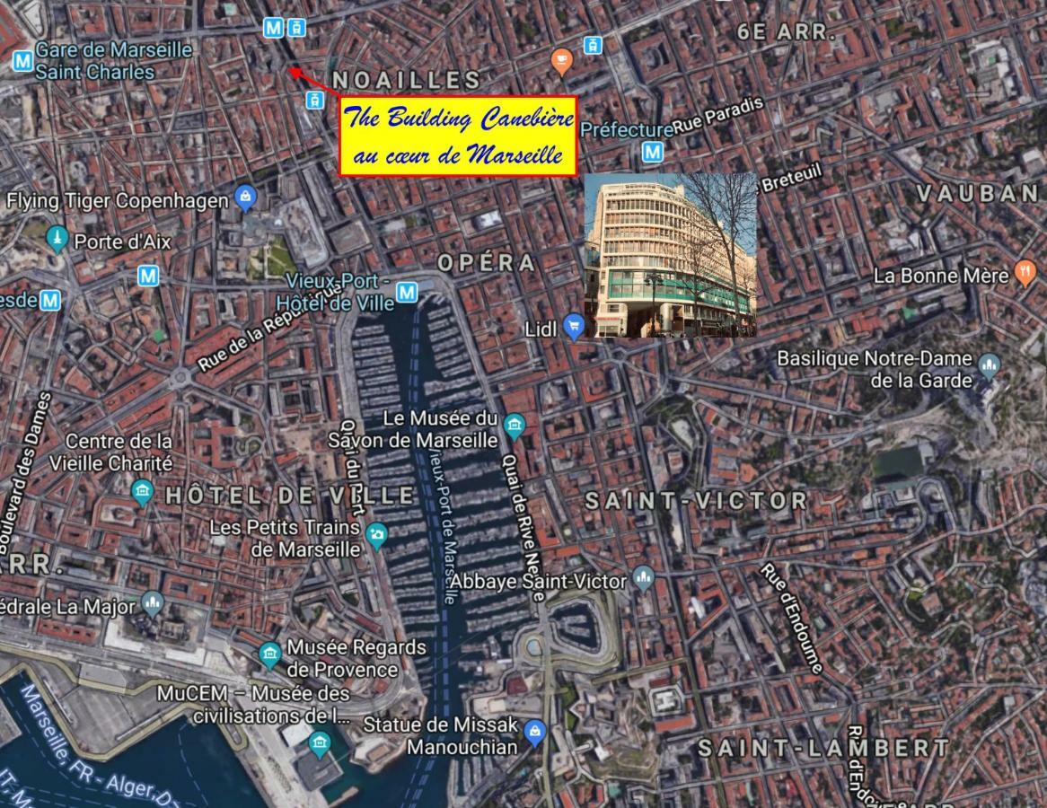 The Building Canebiere Marseilles Exterior foto